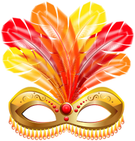 a carnival mask